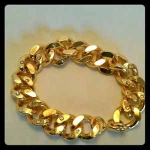 Faux Gold link bracelet